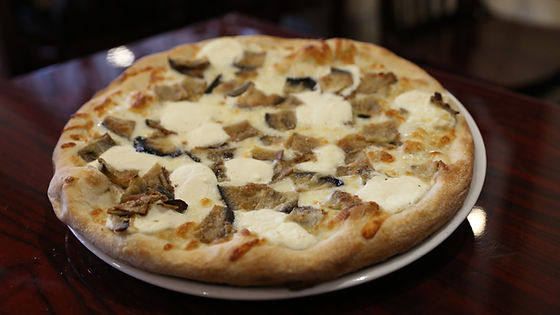 Eggplant Parm Pizza