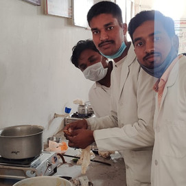 Practical Rasashatra Department BAMS 2nd Year Student Jeevak Ayurved Medical College
