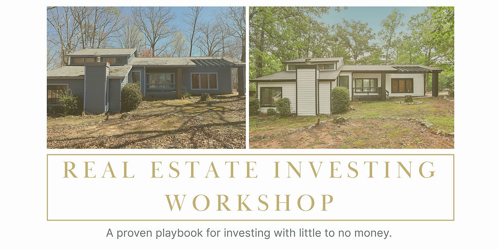 No Money? No Problem. Real Estate Bootcamp