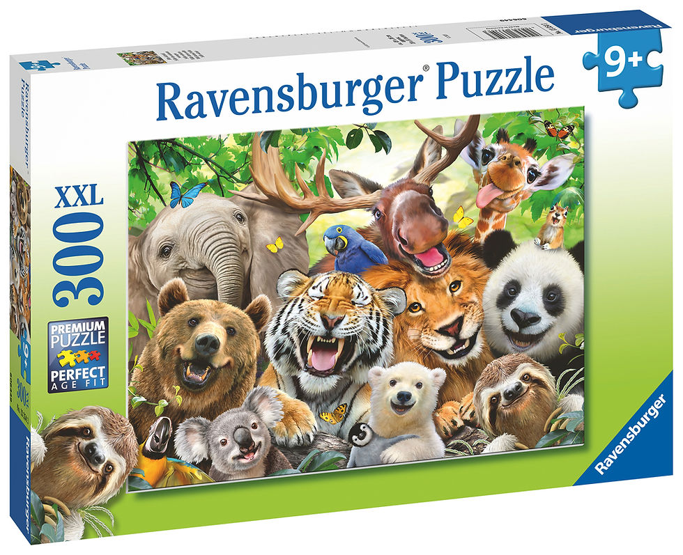Miniatura: Exotic Animals Selfie (300 piezas)