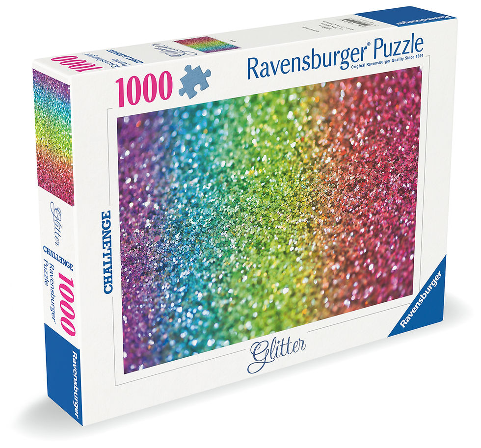 Miniatura: CHALLENGE: Glitter (1000 piezas)