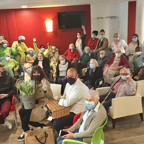 11 mai 2020 / Versailles / Ehpad Lepine