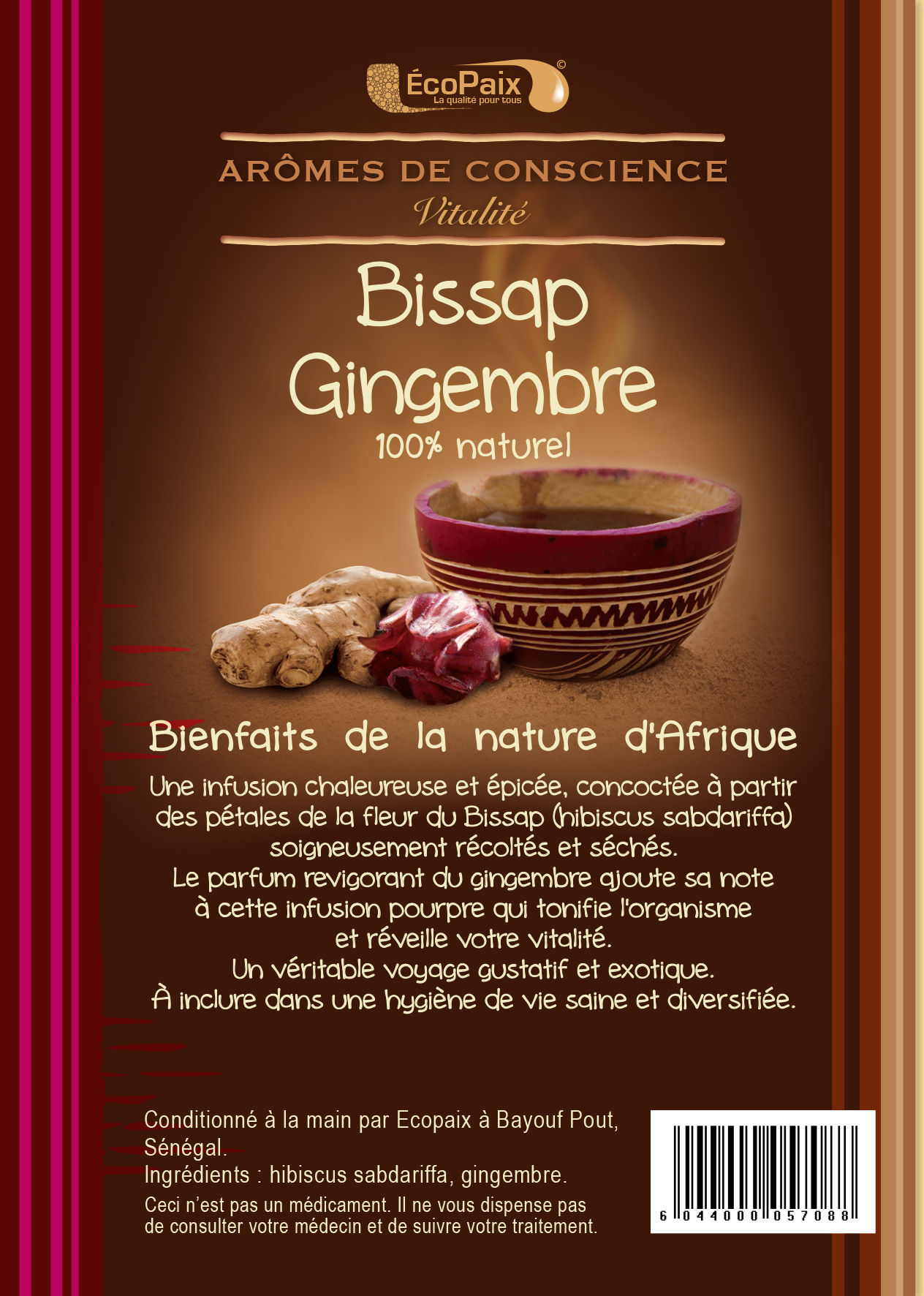 Bissap & Ginger Herbal Tea