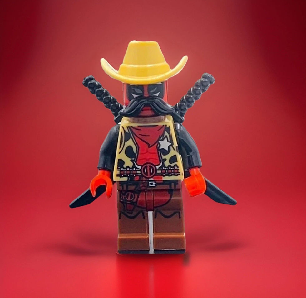 #0132 - Wild West Sheriff Deadpool