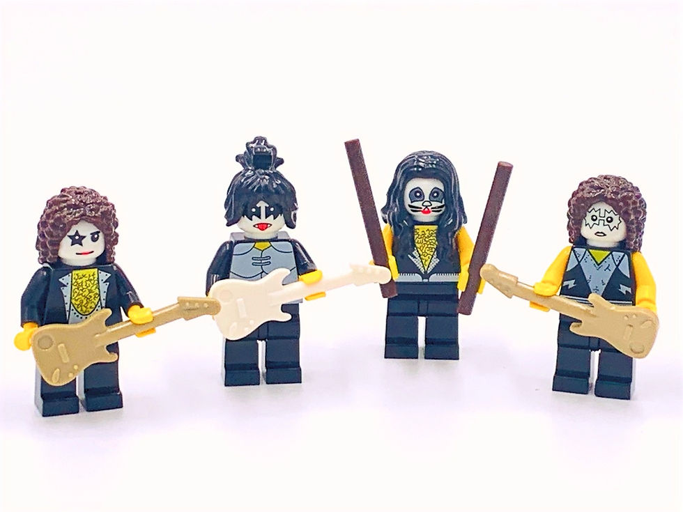 #0000-R - Kiss Rock Band Set