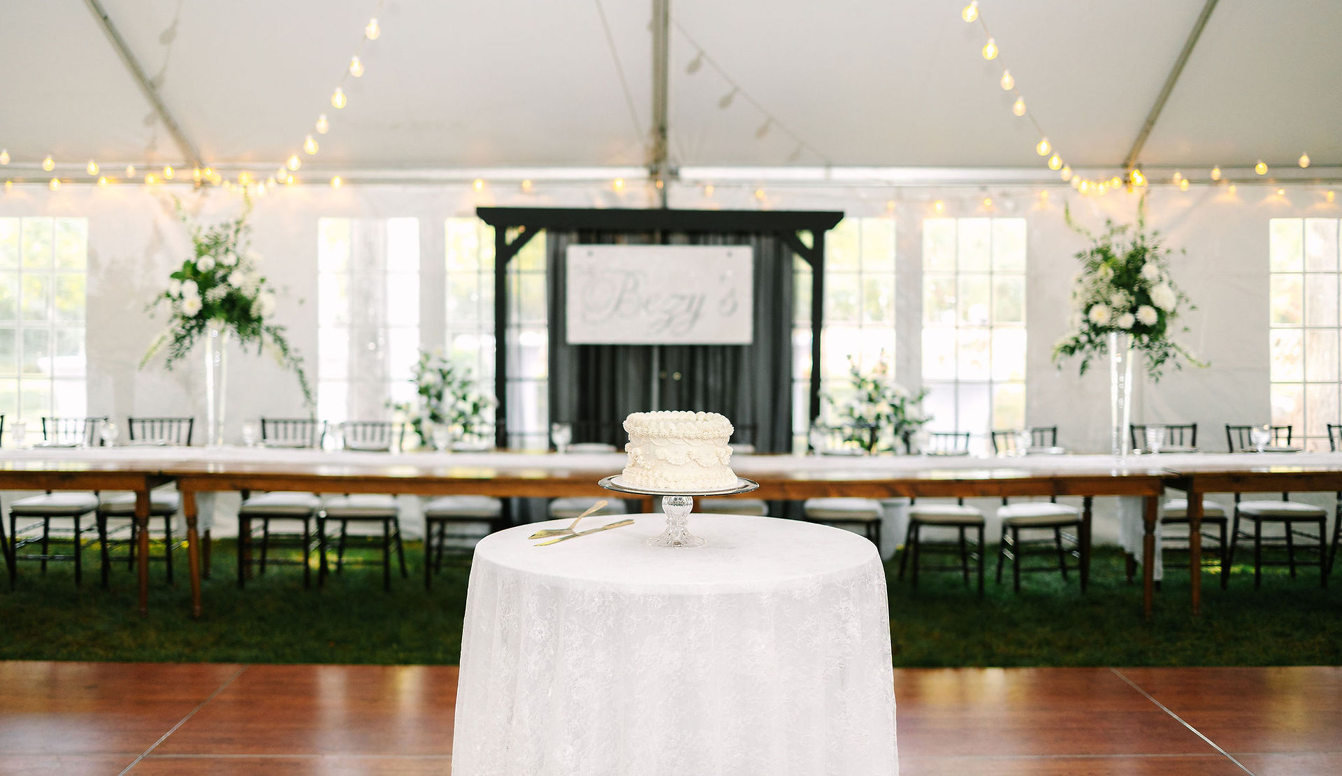 Behind-the-scenes look at a wedding photographer documenting a ceremony