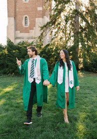 Natural and candid MSU grad photos around East Lansing campus