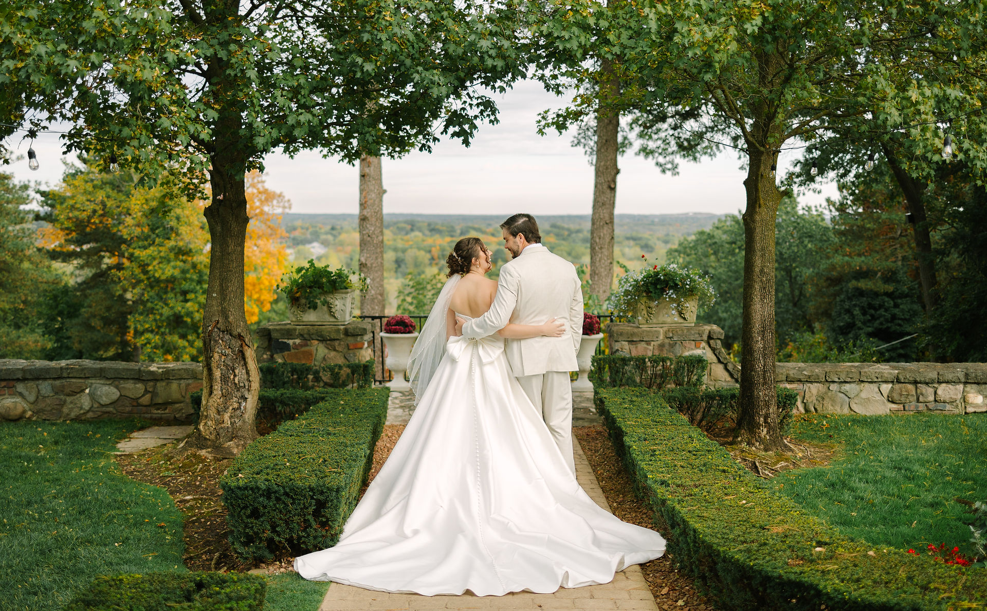 Behind-the-scenes look at a wedding photographer documenting a ceremony