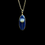 Thumbnail: Mini Daisy Series Gold Oval Navy