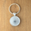 Thumbnail: Purple & White Keychain