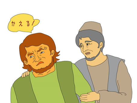 「エリシャとナアマン」