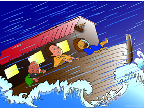 「ヨナとニネベの人々」