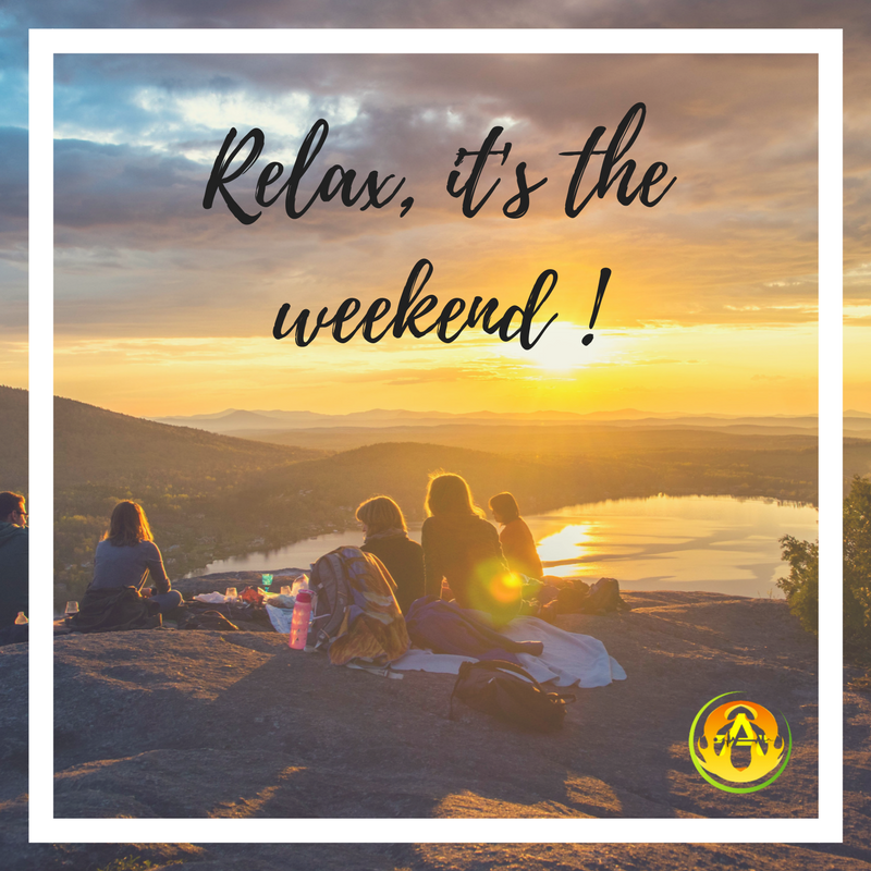 Relax, it's the weekend