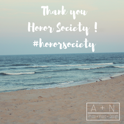 Thank you Honor Society