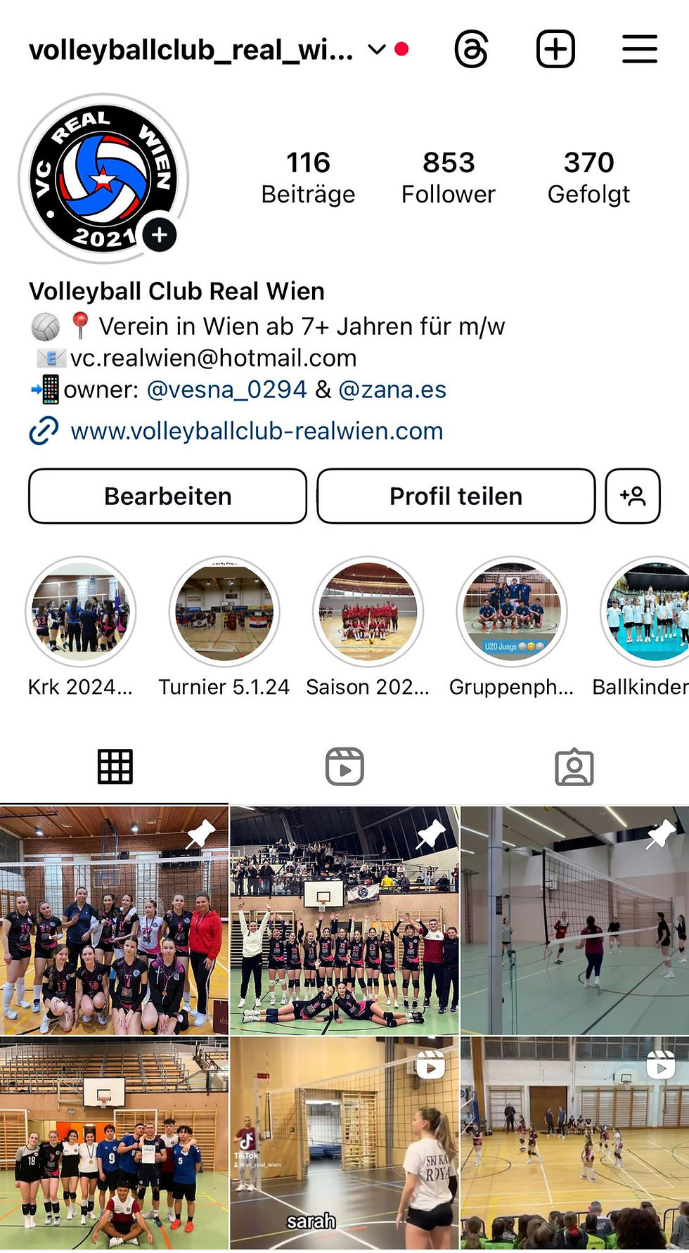 Folge uns auf Instagram!