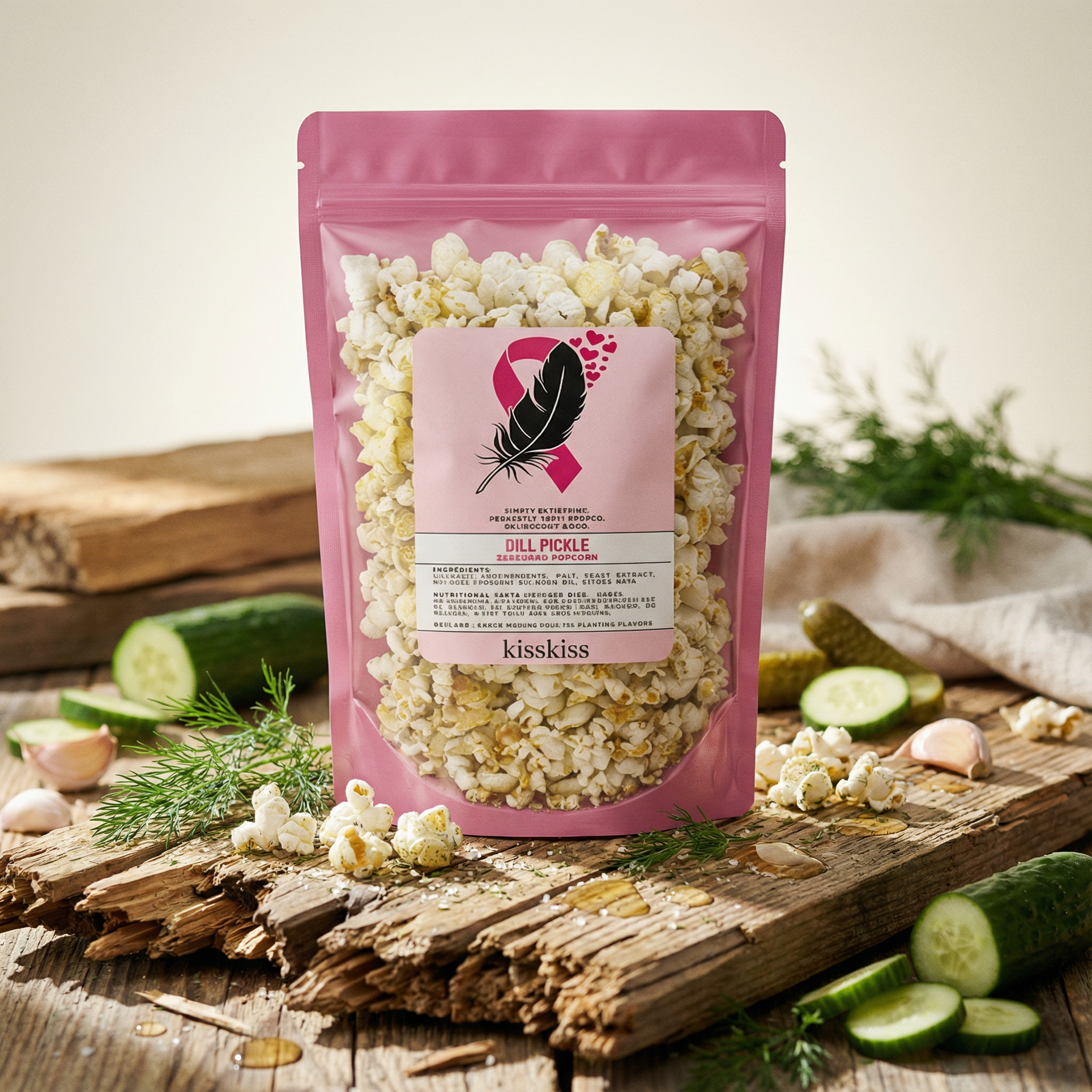 kisskiss POPCORN- Dill Pickle