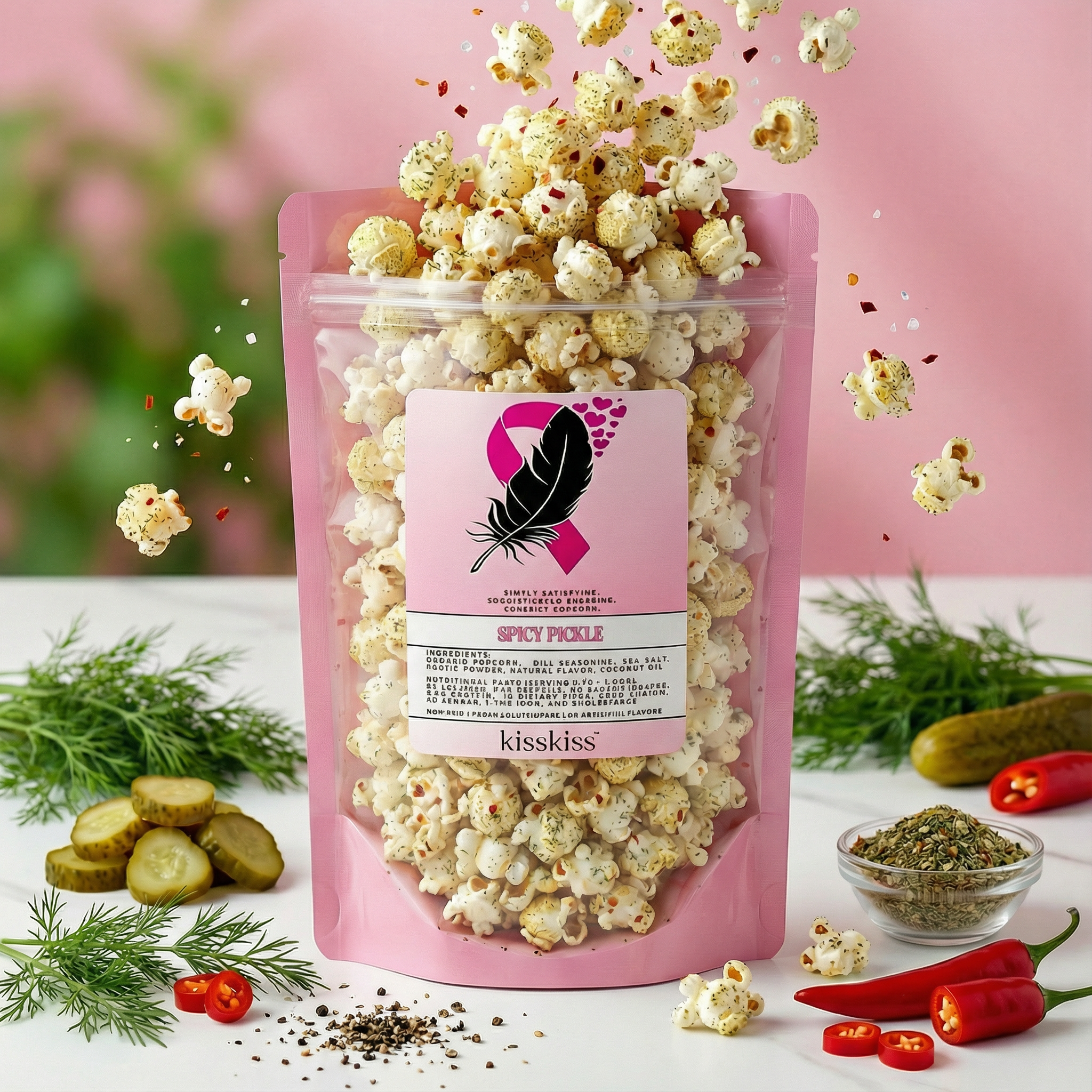 kisskiss POPCORN- Spicy Dill Pickle