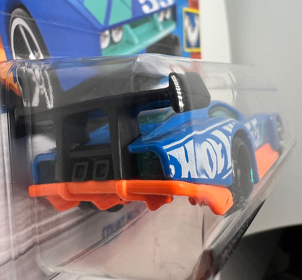 Thumbnail: Hot Wheels Count Muscula 1/64th Diecast Model Car Blue Orange