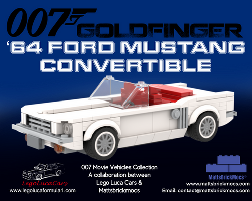 Lego MOC-007 Mustang double Pack-Custom Models-PDF