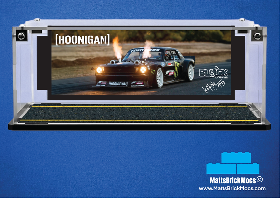 Thumbnail: LEGO Speed Champion Display Case and Graphic Options Hoonicorn