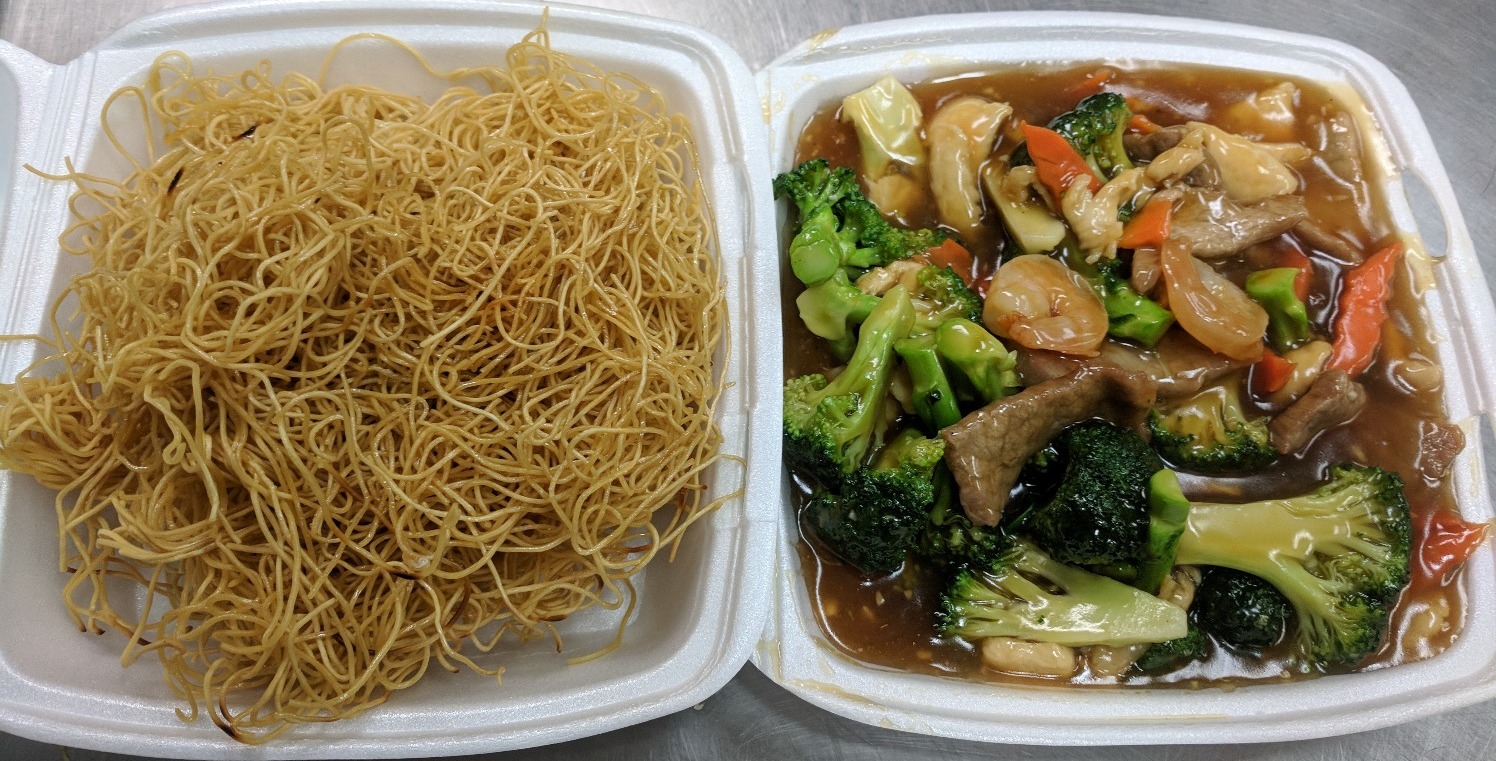 Arranged Food and Objects