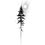 Miniature : Sapin et lune