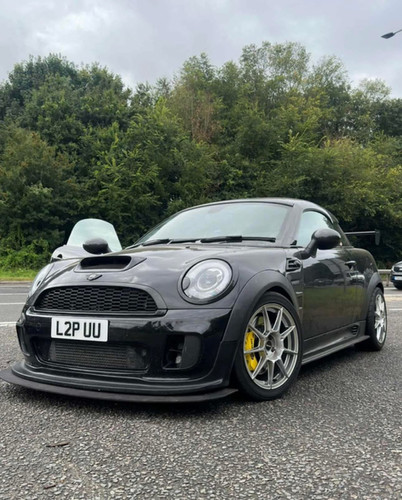Slammed R61 Mini Mini R56/R58 Chassis Mounted Splitter | Trackdevelopments