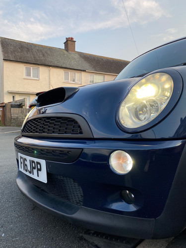 Mini R53 Velocity Bonnet Scoop | Trackdevelopments