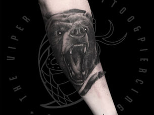 Blog Post: The Power and Presence of a Grizzly Bear Tattoo