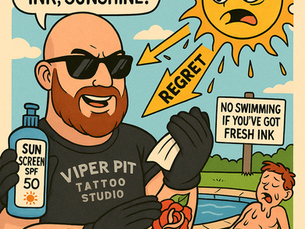 Summer Tattoo Aftercare Tips | Protect Your Ink in the Sun – Viper Pit Tattoo Studio Manchester