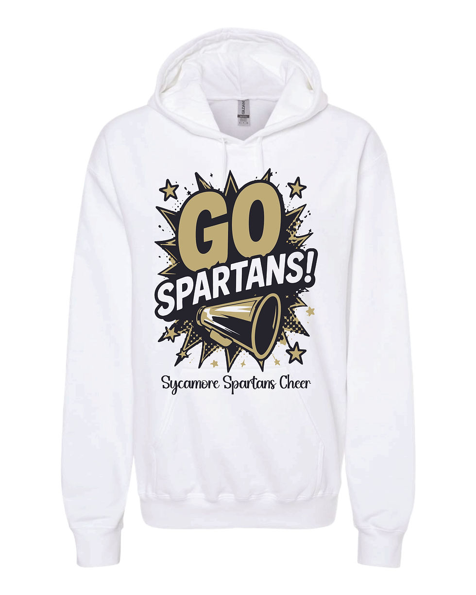 Thumbnail: SSC Hooded Sweatshirt--GO Spartans--Click For Options