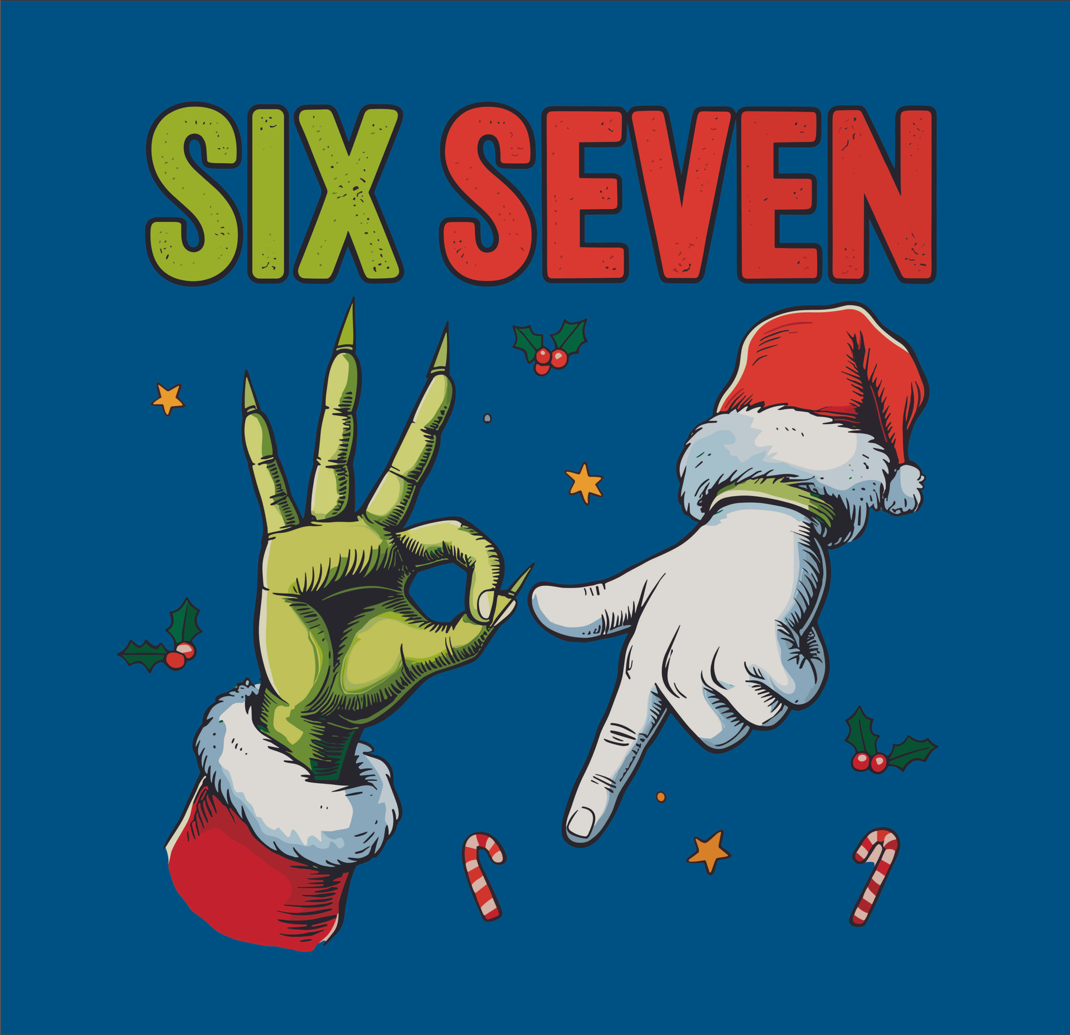 67--Christmas Hands--Click For Options!