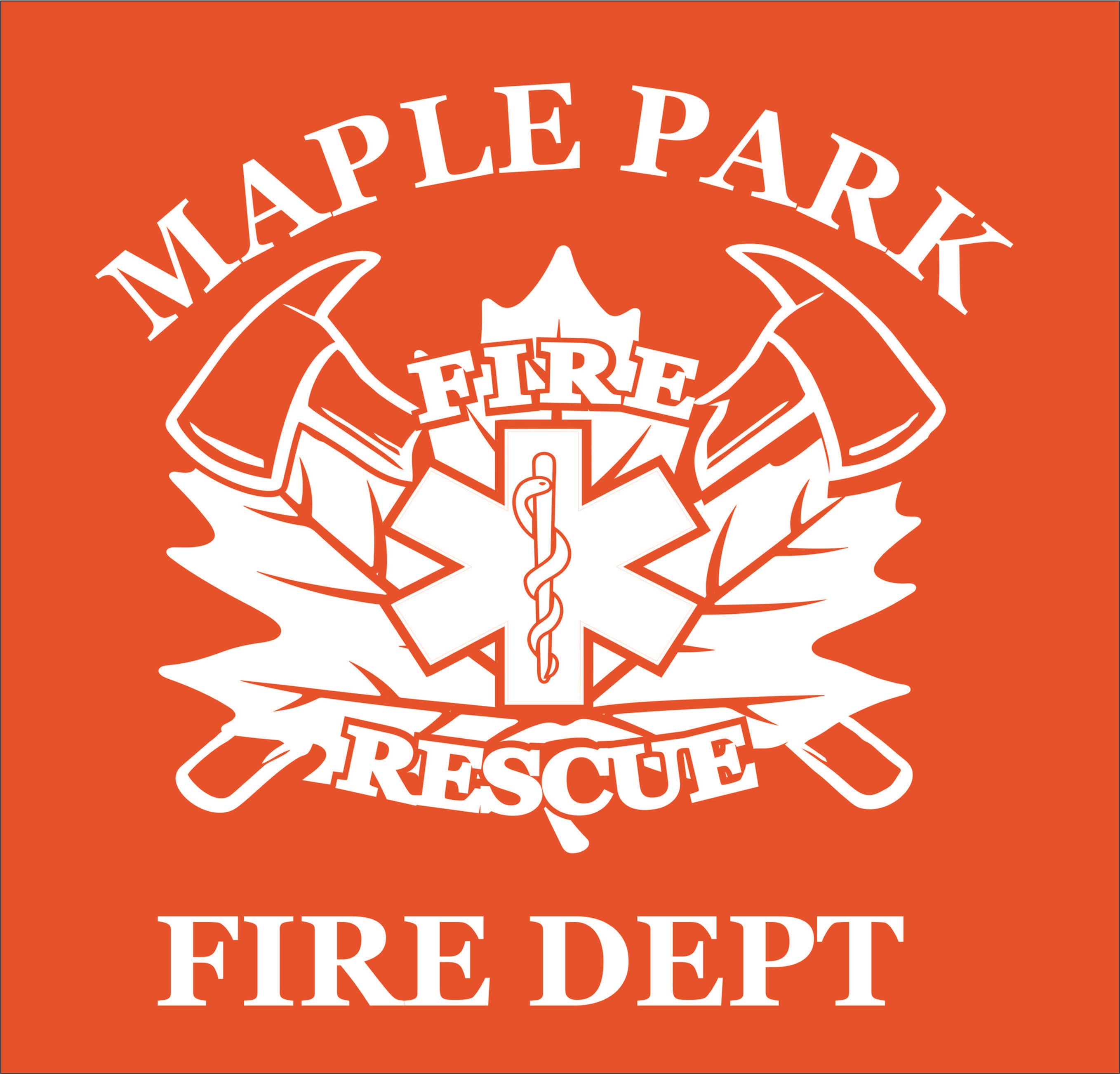 MPFD #2  Orange Short Sleeve T