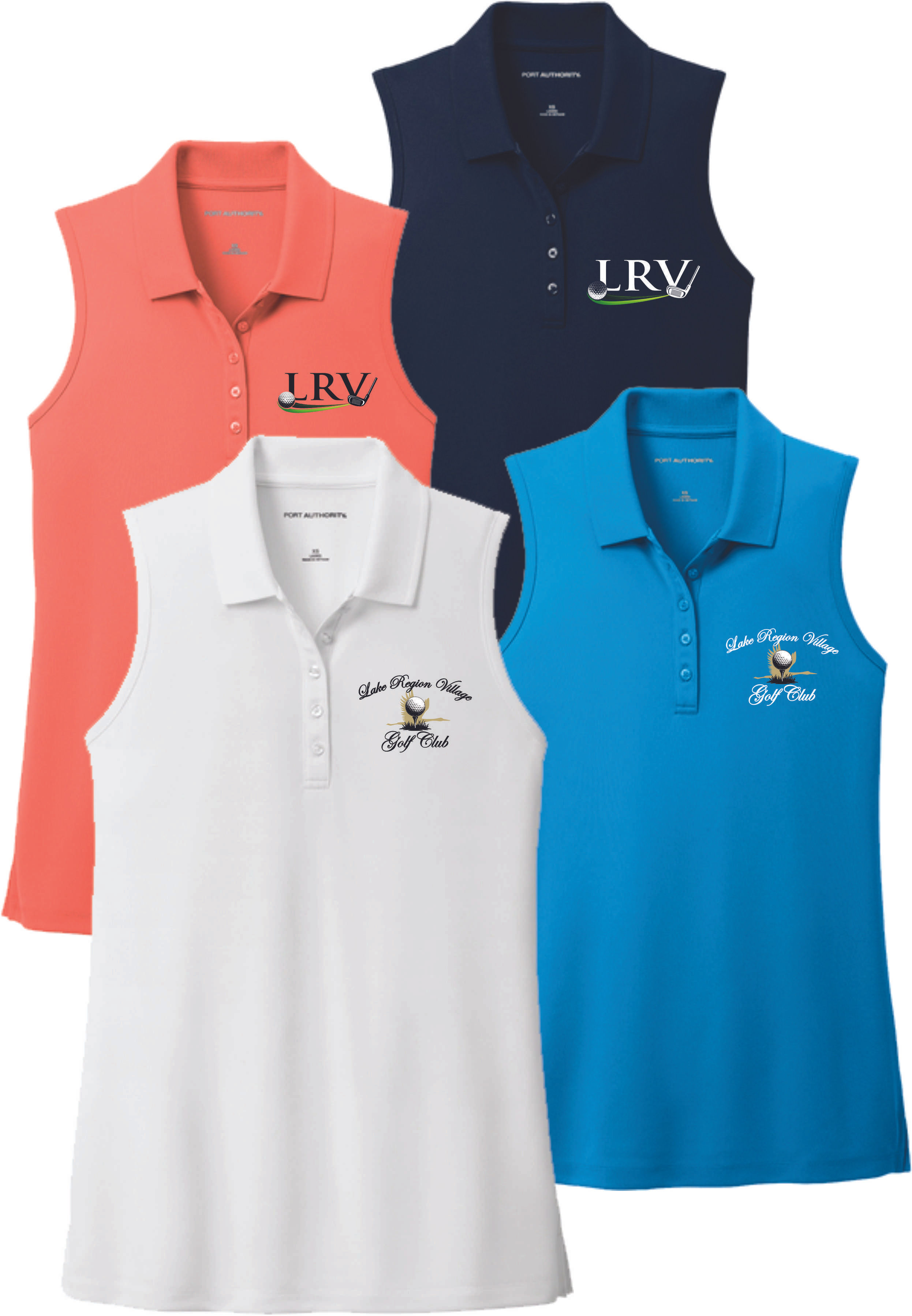 LRV Golf Ladies Sleeveless Polo