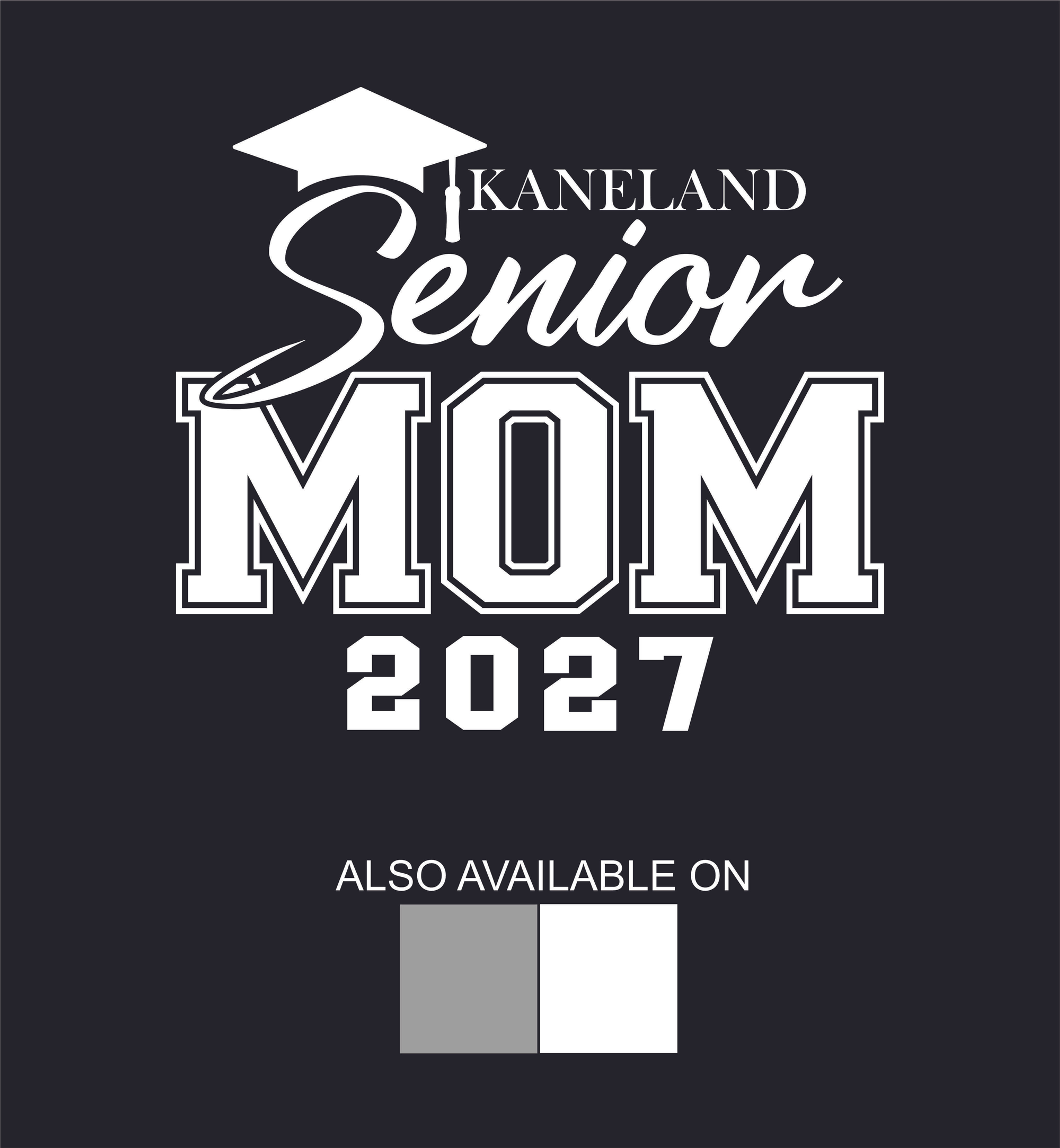 KHS Senior Mom with Grad Cap On Champion