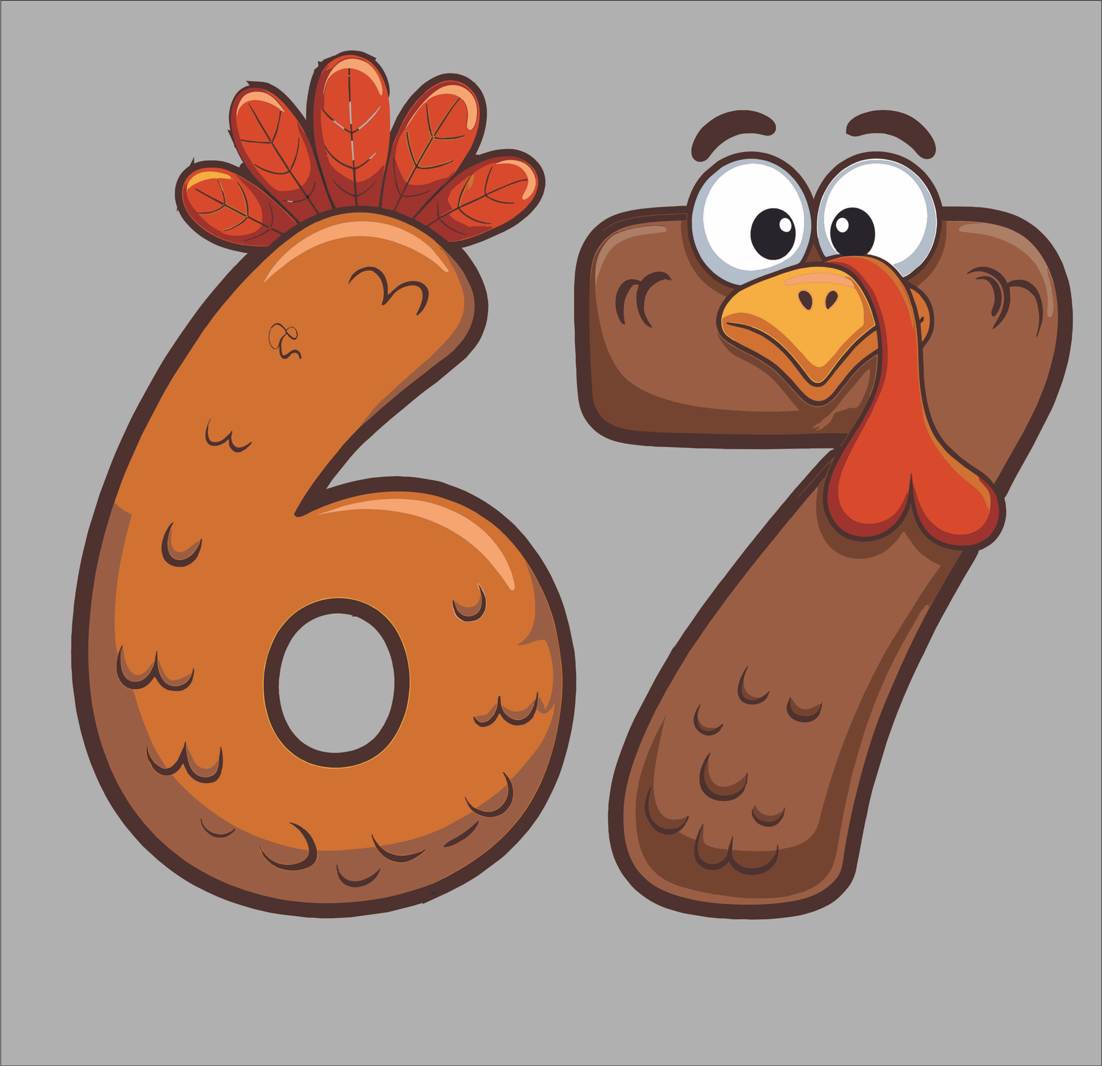 67--Thanksgiving Turkey--Click For Options!
