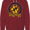 Thumbnail: RHINESTONED Batavia Dance Team Medallion Logo Red Apparel