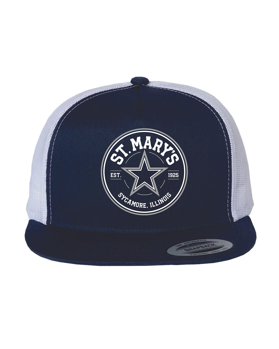 Thumbnail: St Mary Five Panel Printed Trucker Hat
