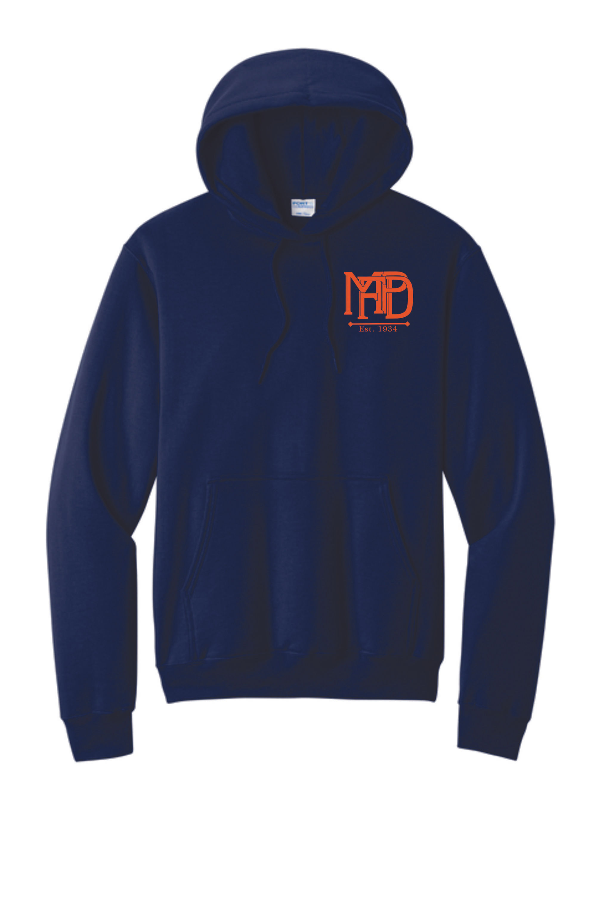 MPFD #1  CADET Navy Hooded Sweatshirt