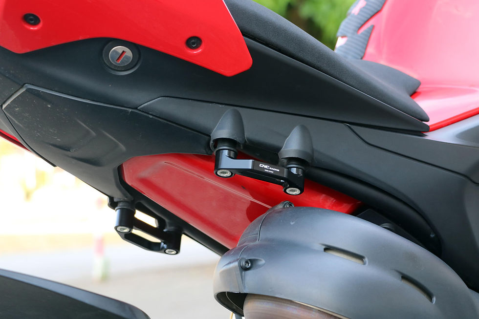 Thumbnail: CNC Rear footrest blanking plates Ducati Panigale/Streetfighter V4