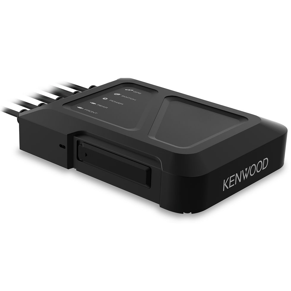 Thumbnail: Kenwood MotoCam Twin Kit - Front & Rear