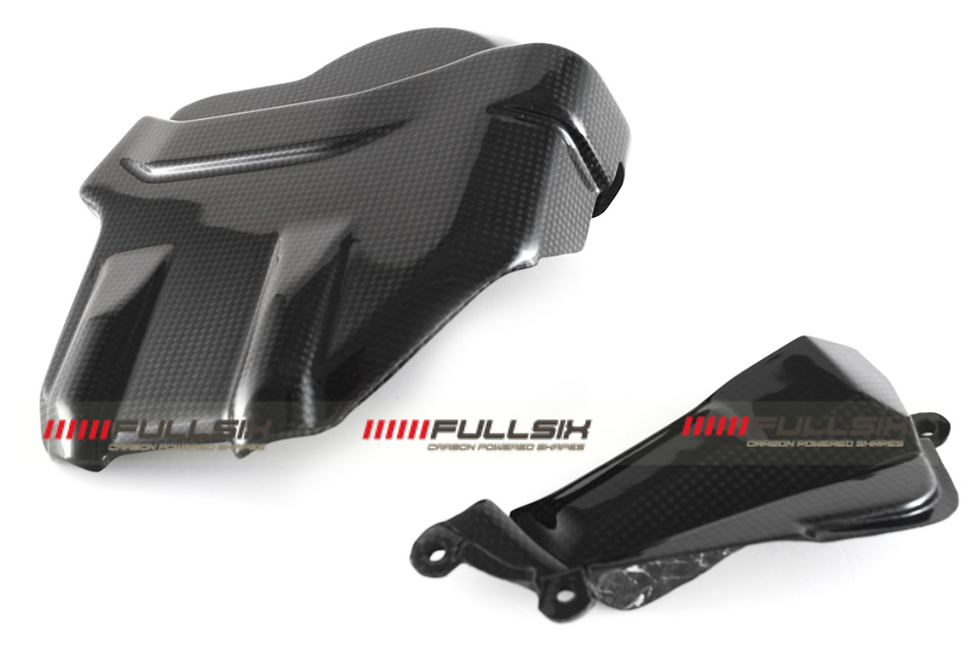 Thumbnail: FullSix Carbon Bulkhead Covers Set - Ducati V4