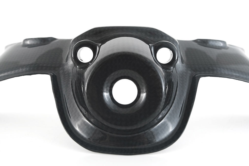 Thumbnail: FullSix Carbon Keylock Cover - Ducati V4 22+