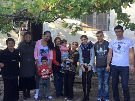 Visit To Family in Kosh Village - Family is Extreme Poverty - Oct. 11, 2015