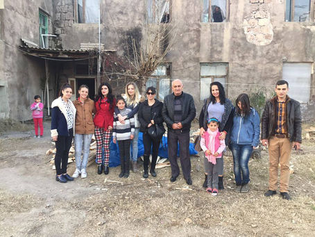 Visit to Family in Akhashen Village - November 22, 2015