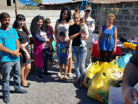 Visit to Merdzavan Village - Family in Extreme Poverty - 9/18/16