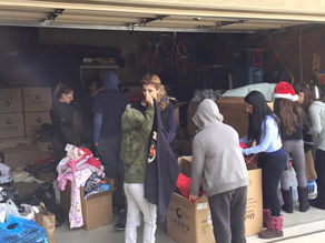 Packing for Needy Families - 30 Boxes Shipped Directly to the Families