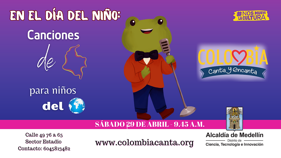 Canciones de Colombia para NIños del Mundo