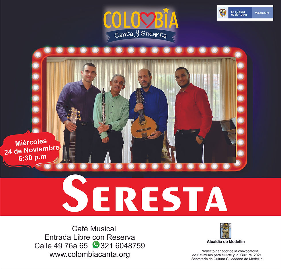 Seresta en Colombia Canta