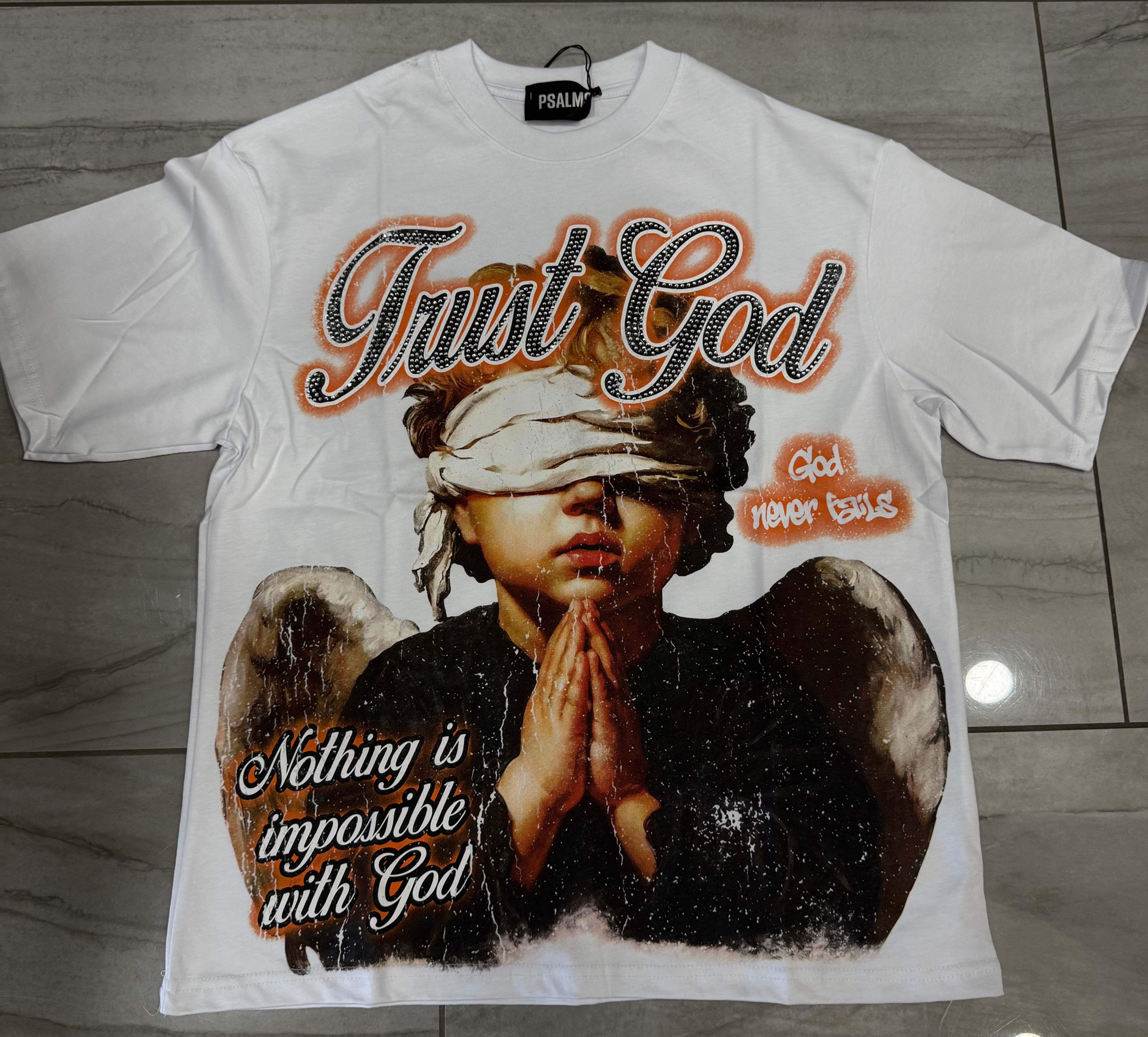 T-Shirt TrustGod White